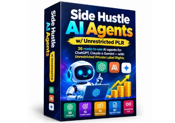 Side Hustle AI Agents toolkit for AI-powered online business